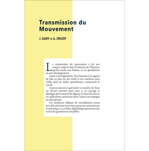 Transmission du mouvement