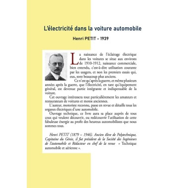 L'électricité dans la voiture automobile
