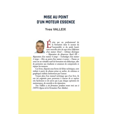 Mise au point d'un moteur essence