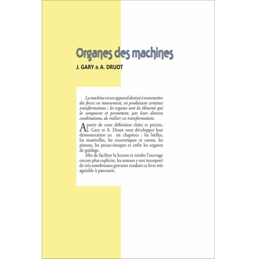 Organes de machines