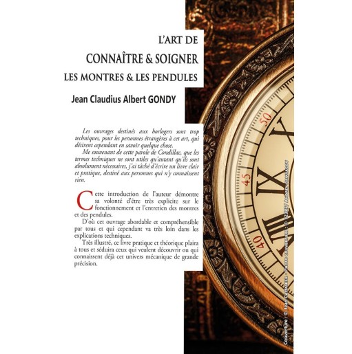 L'art de connaître et soigner les montres et les pendules