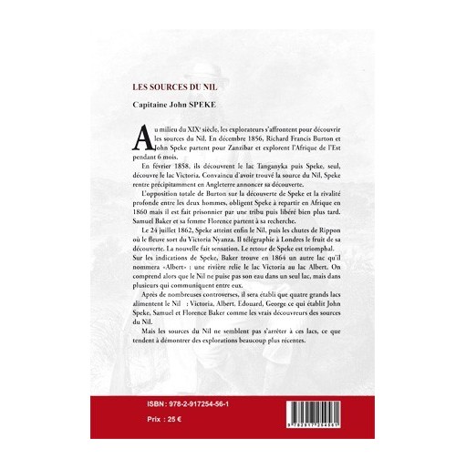Les sources du Nil