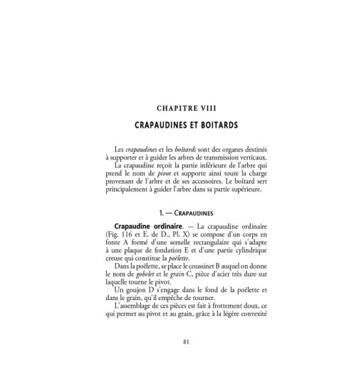 Notions de technologie mécanique